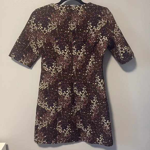 ZARA Multicolor Patterned Mini Dress - Picture 15 of 16